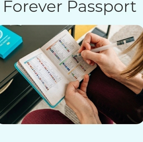 FOREVER Passport book / travel planner - Picture 12 of 15